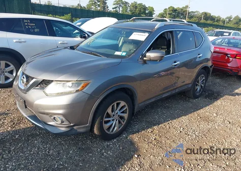 2015 Nissan Rogue Sl from USA, damaged, VIN 5N1AT2MV2FC852088
